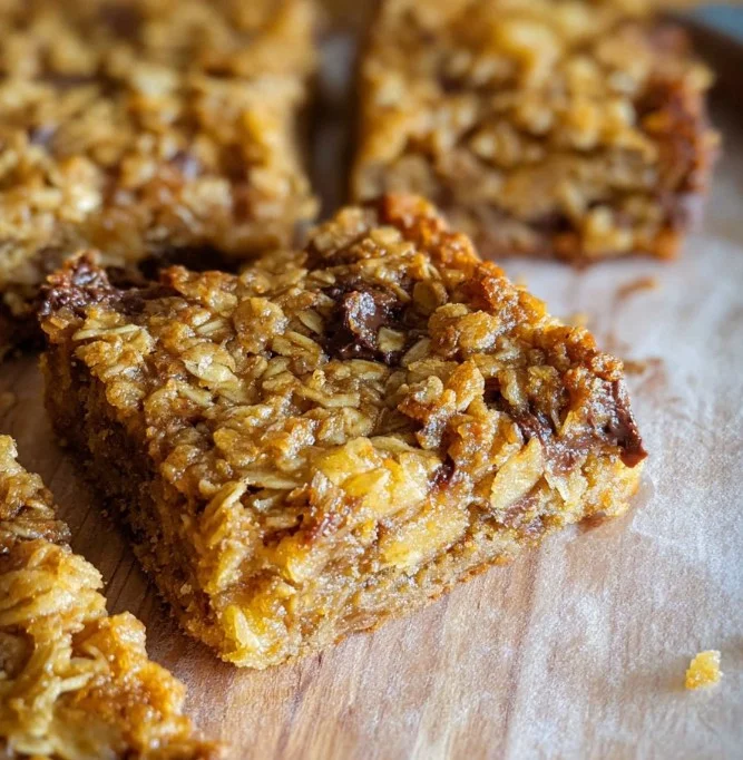 Banana Oatmeal Bars