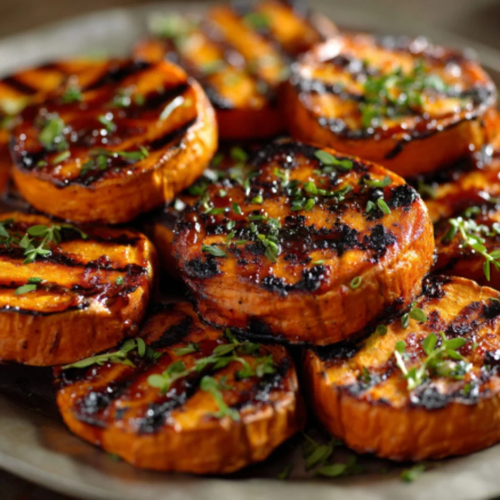 bbq sweet potato