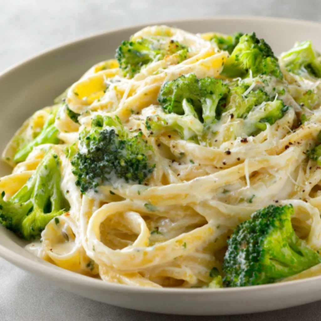broccoli alfredo pasta