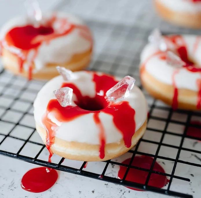 Broken Glass Candy Donuts