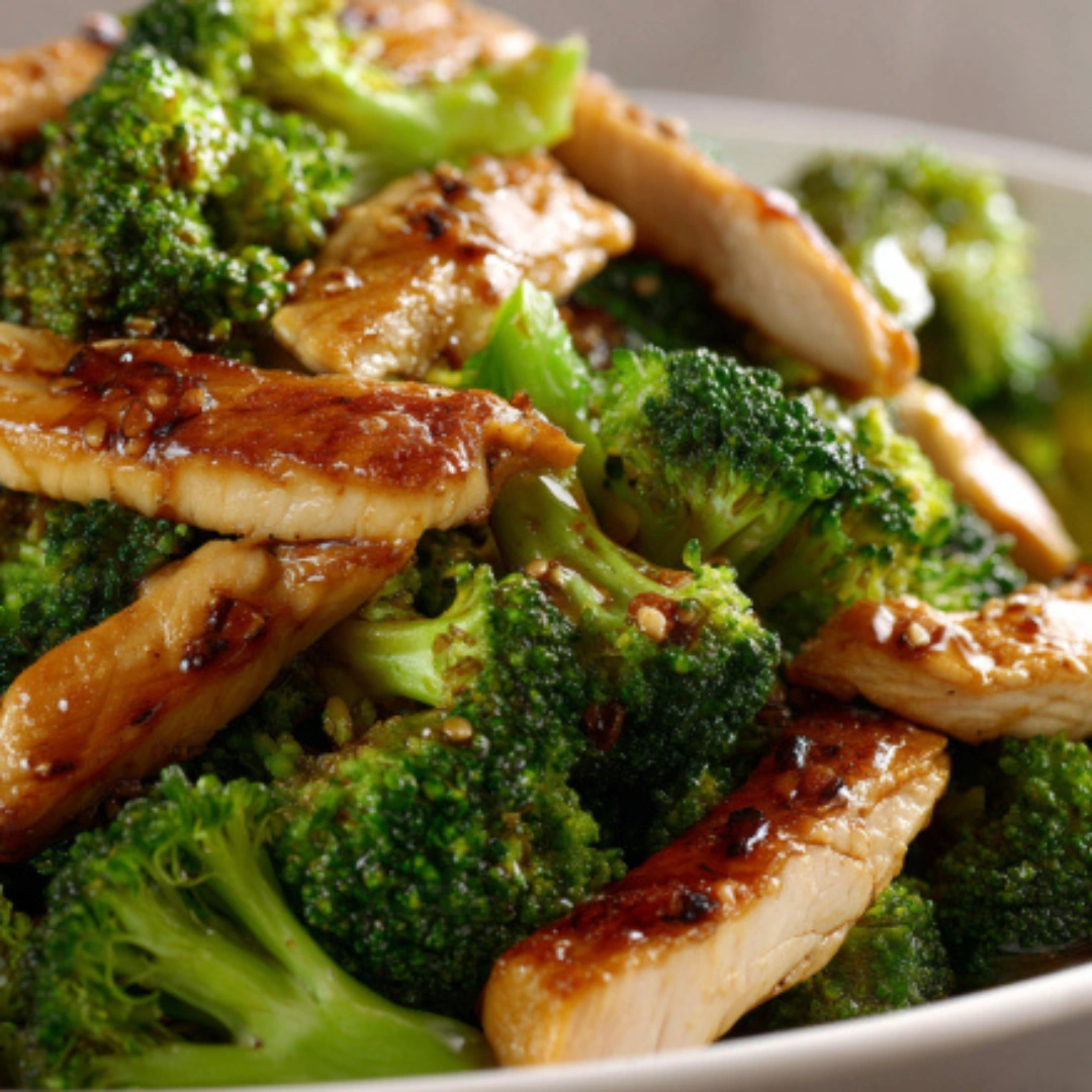 chicken and broccoli
