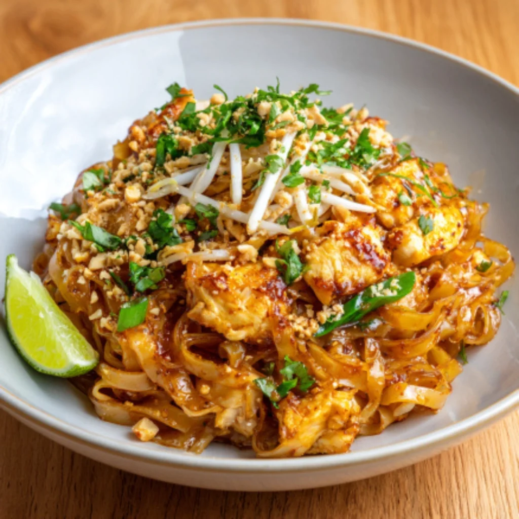 chicken pad thai recipe