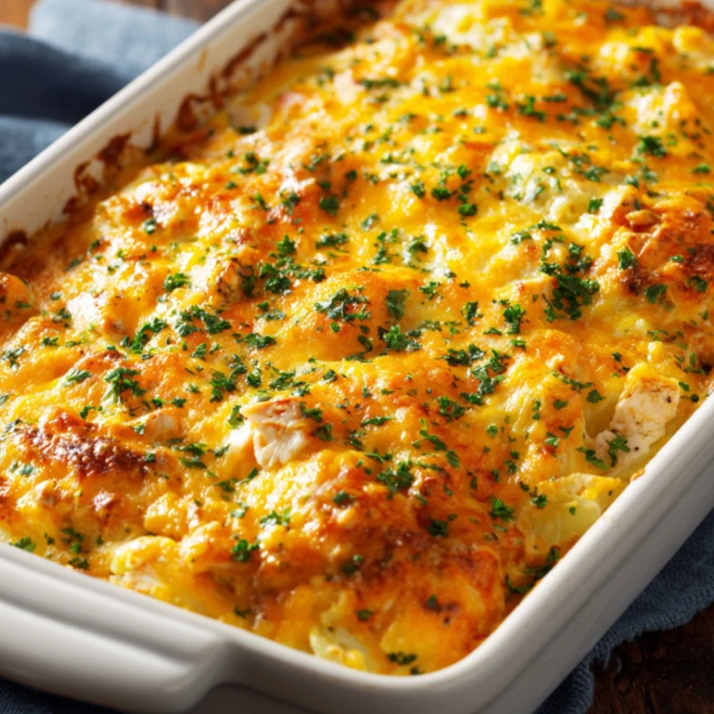 chicken potato casserole