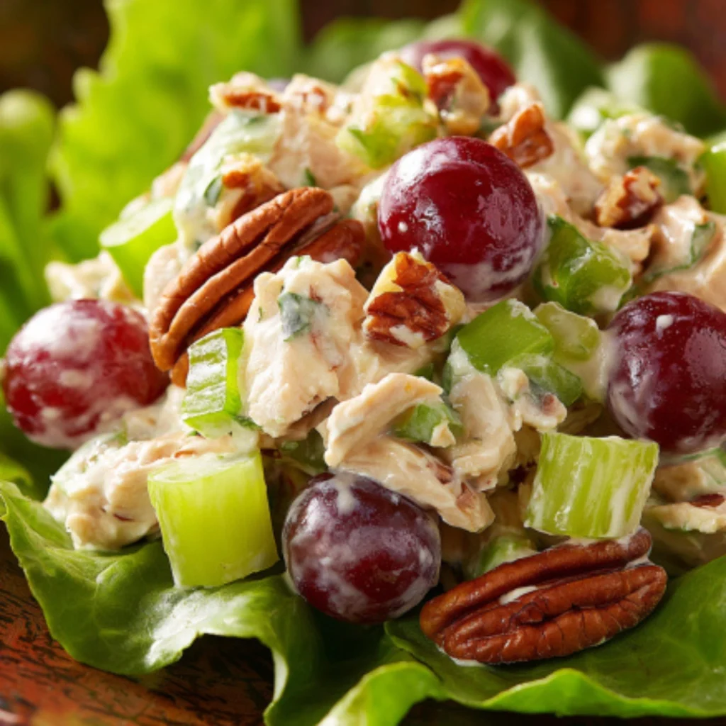 chicken salad with grapes