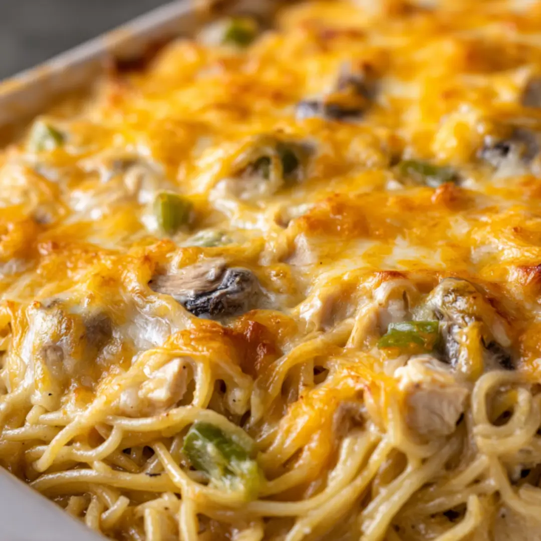 chicken spaghetti casserole