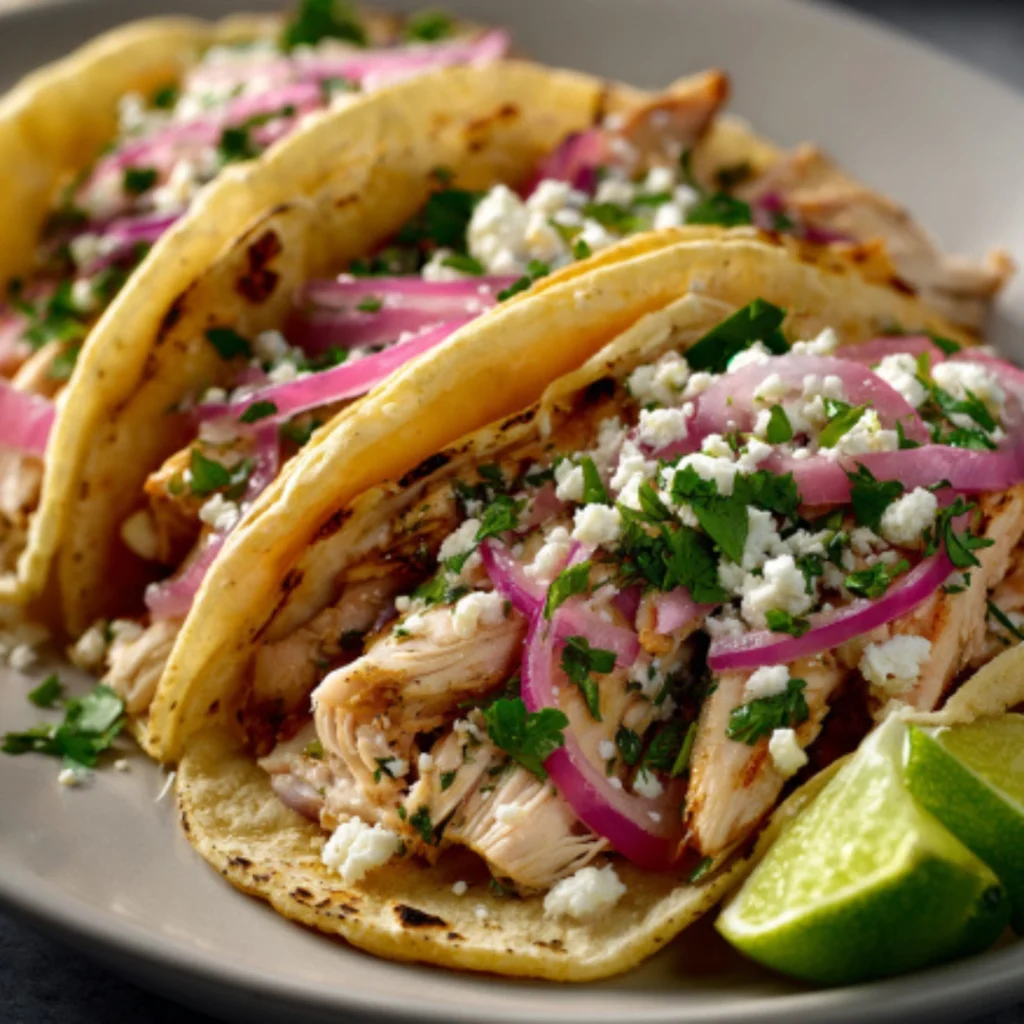 chicken street tacos