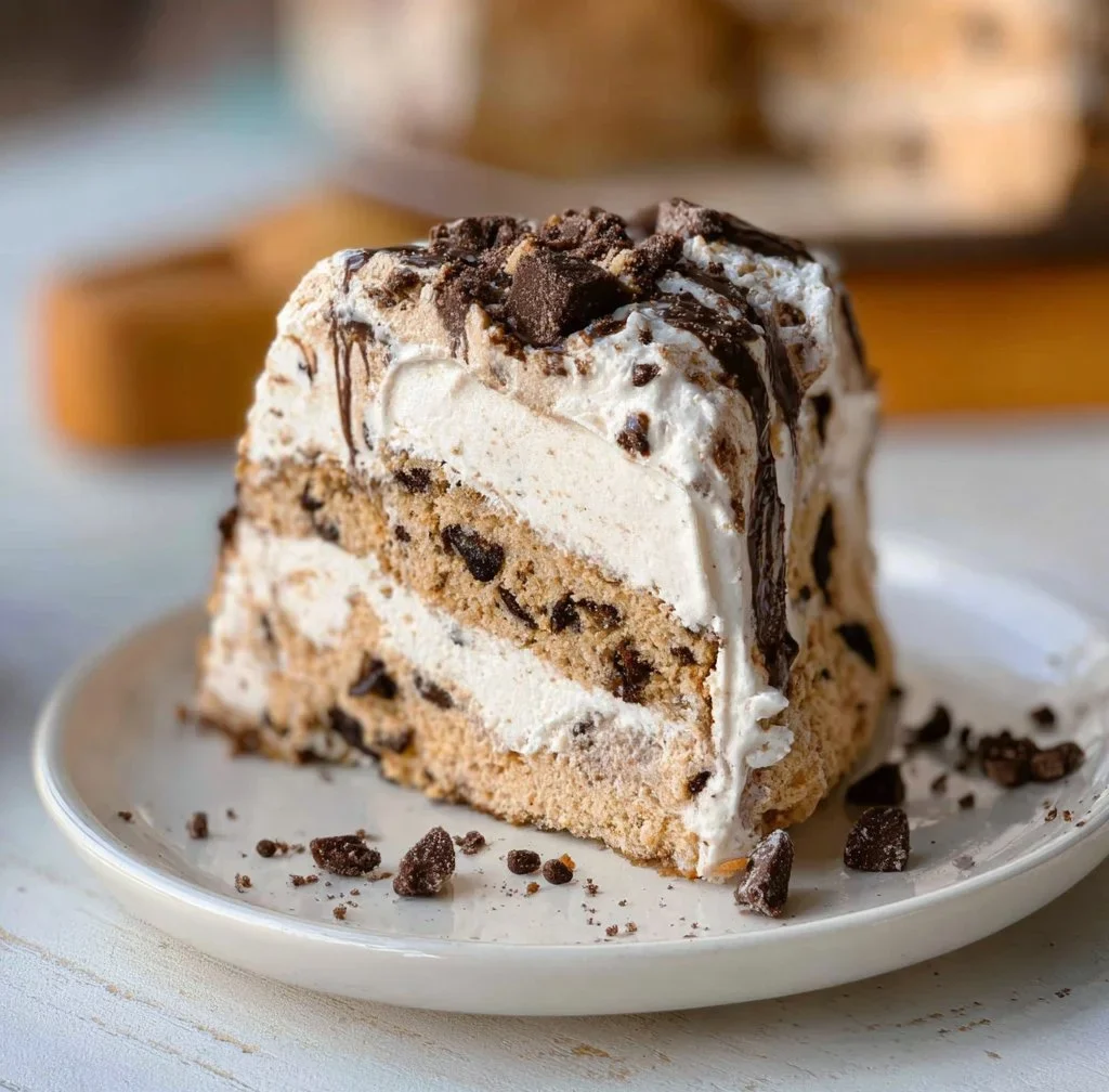 Cookie Dough Ice Cream Cake