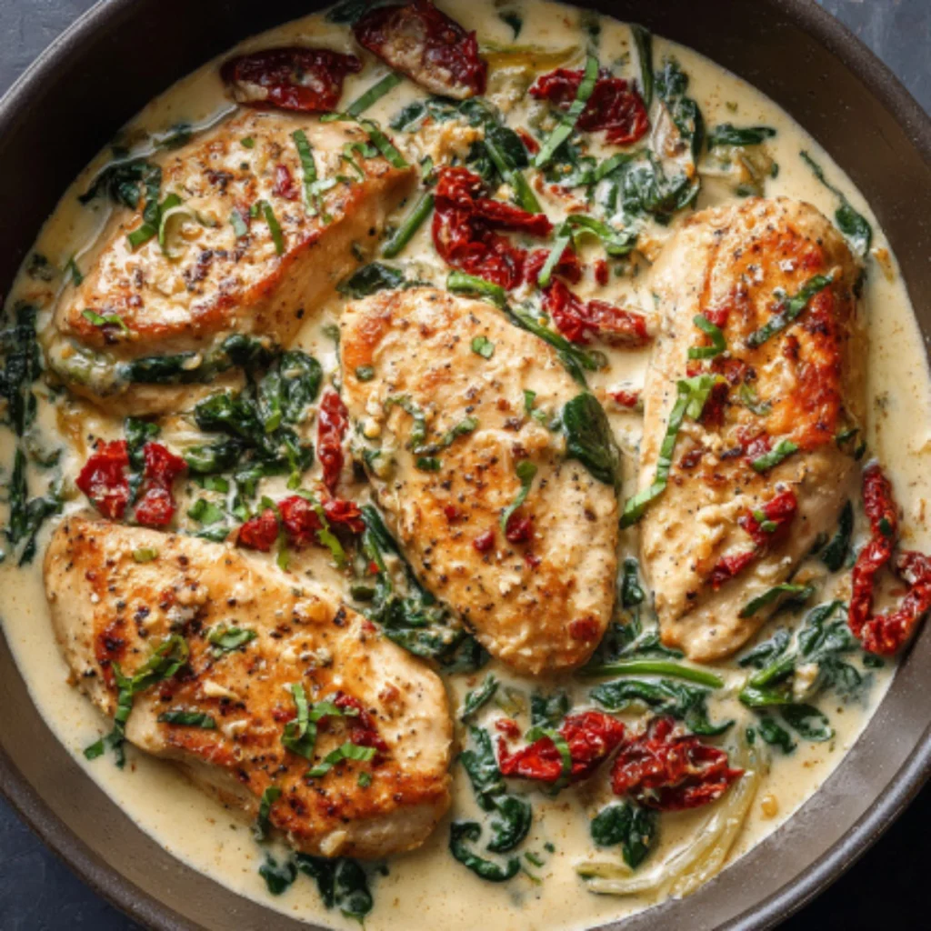 creamy tuscan chicken