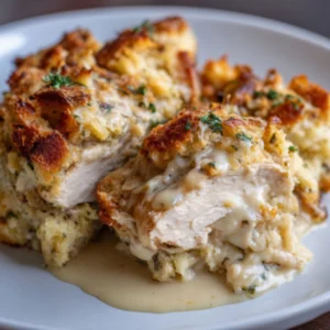 crockpot chicken and stuffing