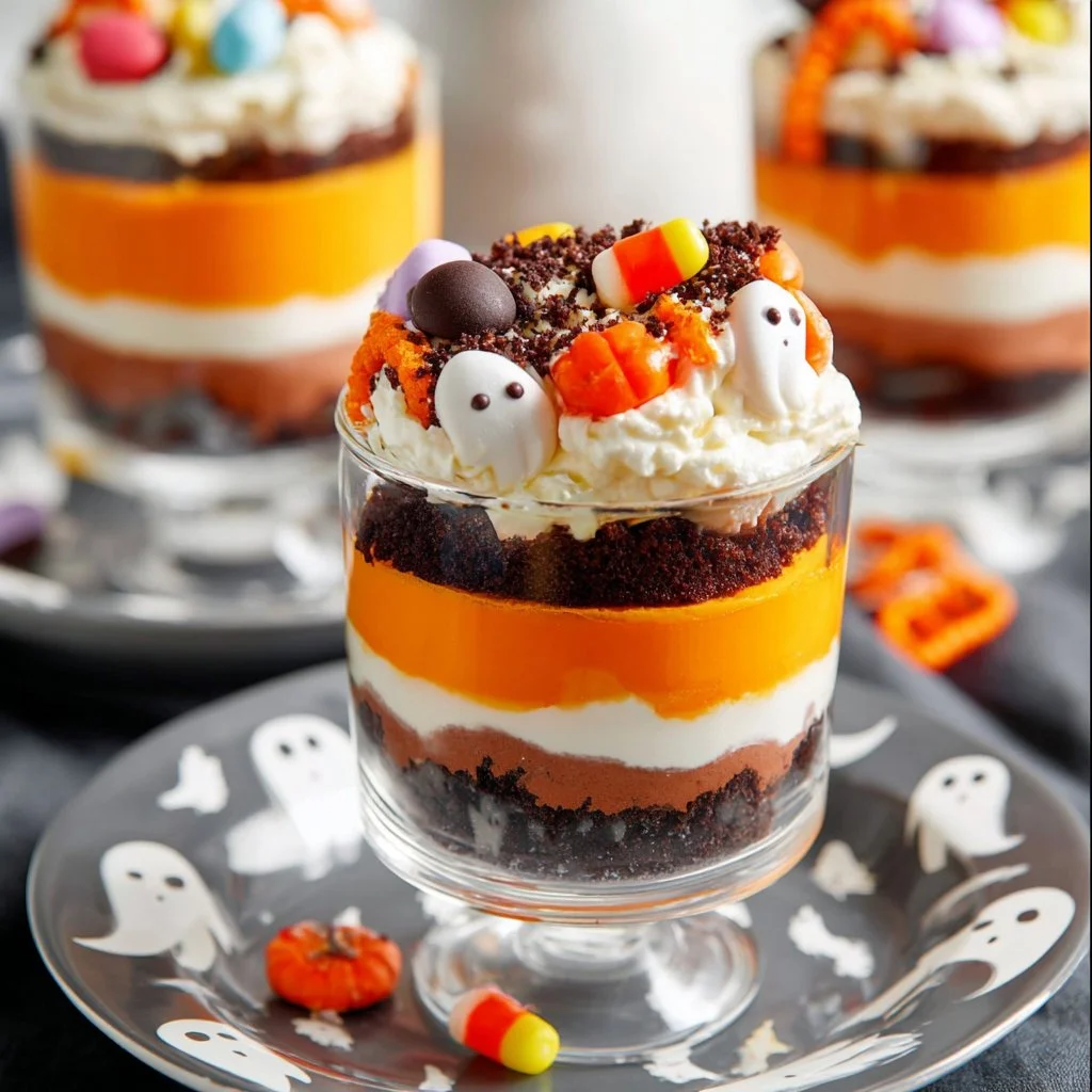 Halloween Chocolate Trifle
