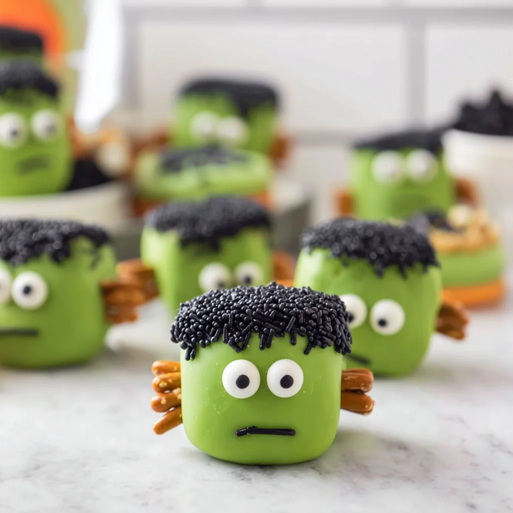 Frankenstein Oreo Balls