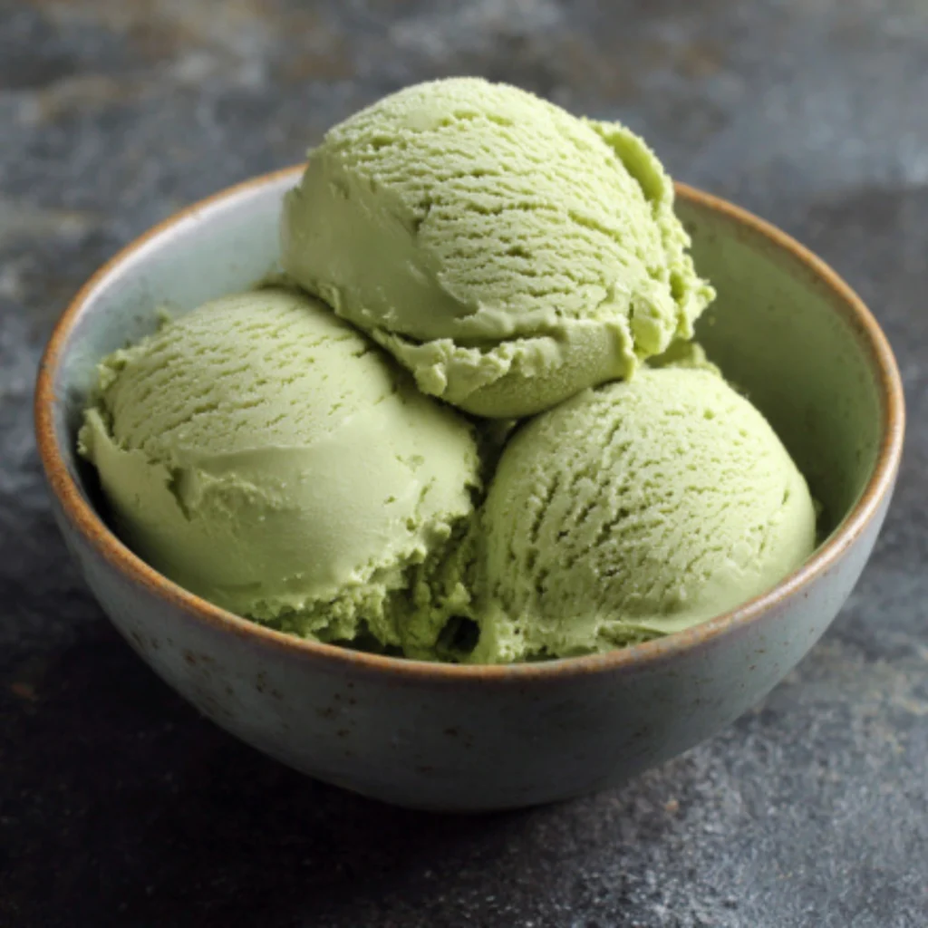 green tea ice cream