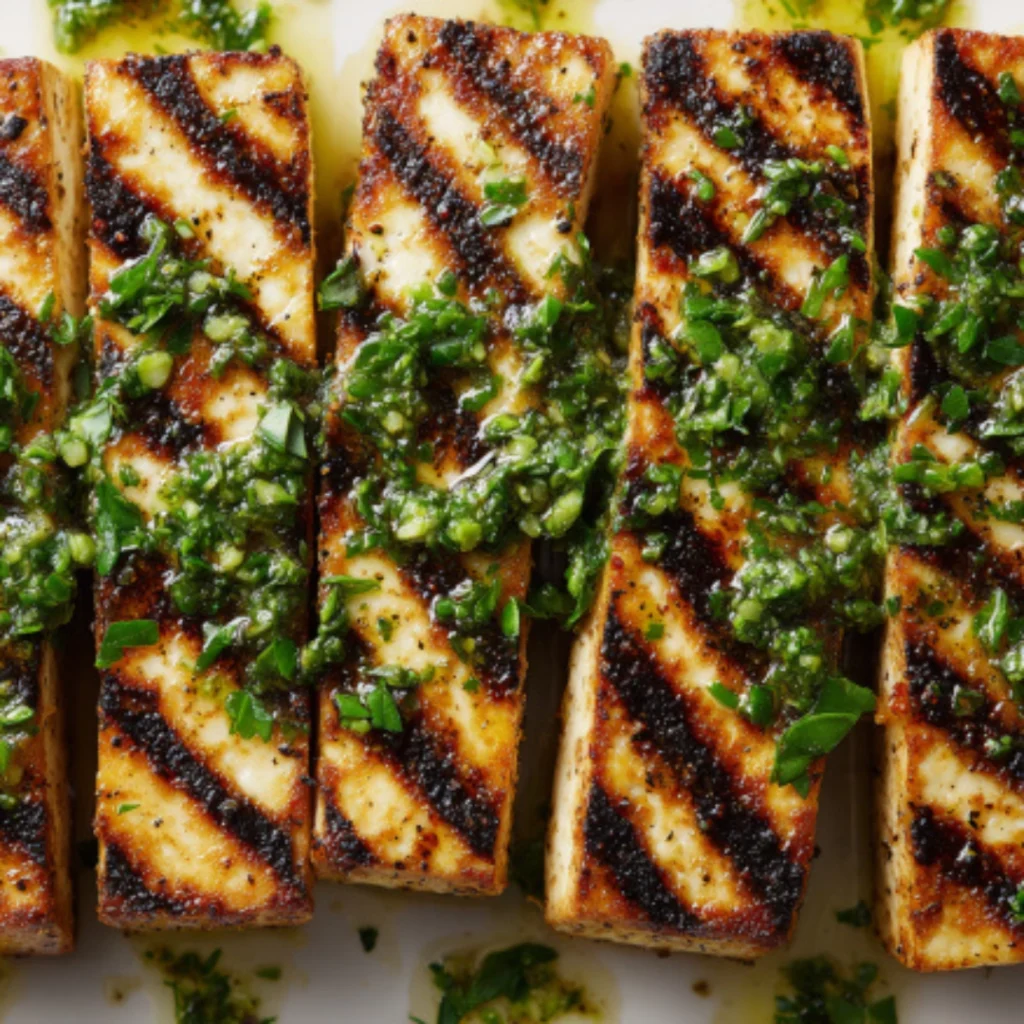 grilled tofu
