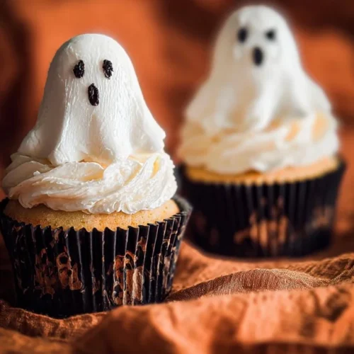 Halloween Ghost Cupcakes