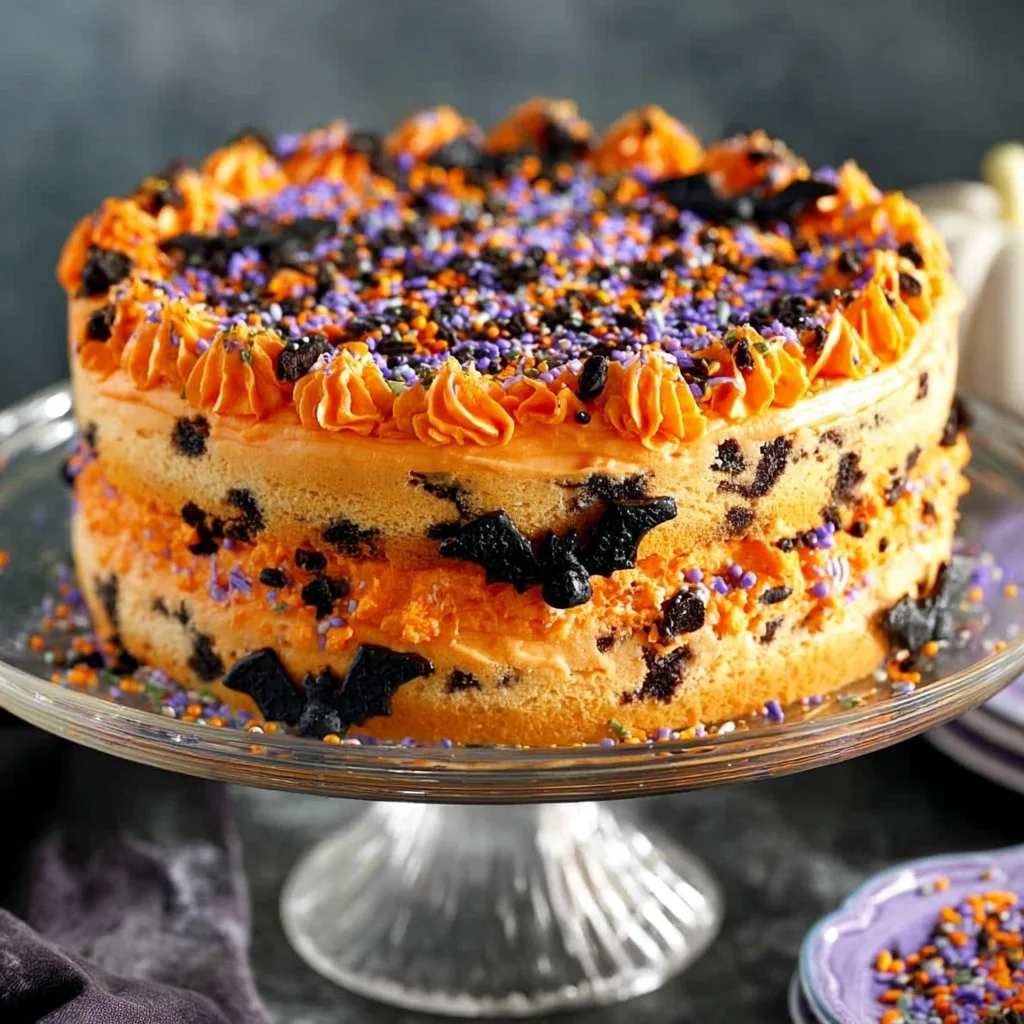 Halloween Icebox Cake