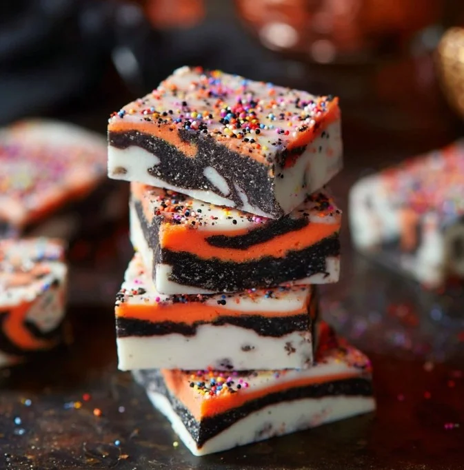 Halloween Oreo Bark