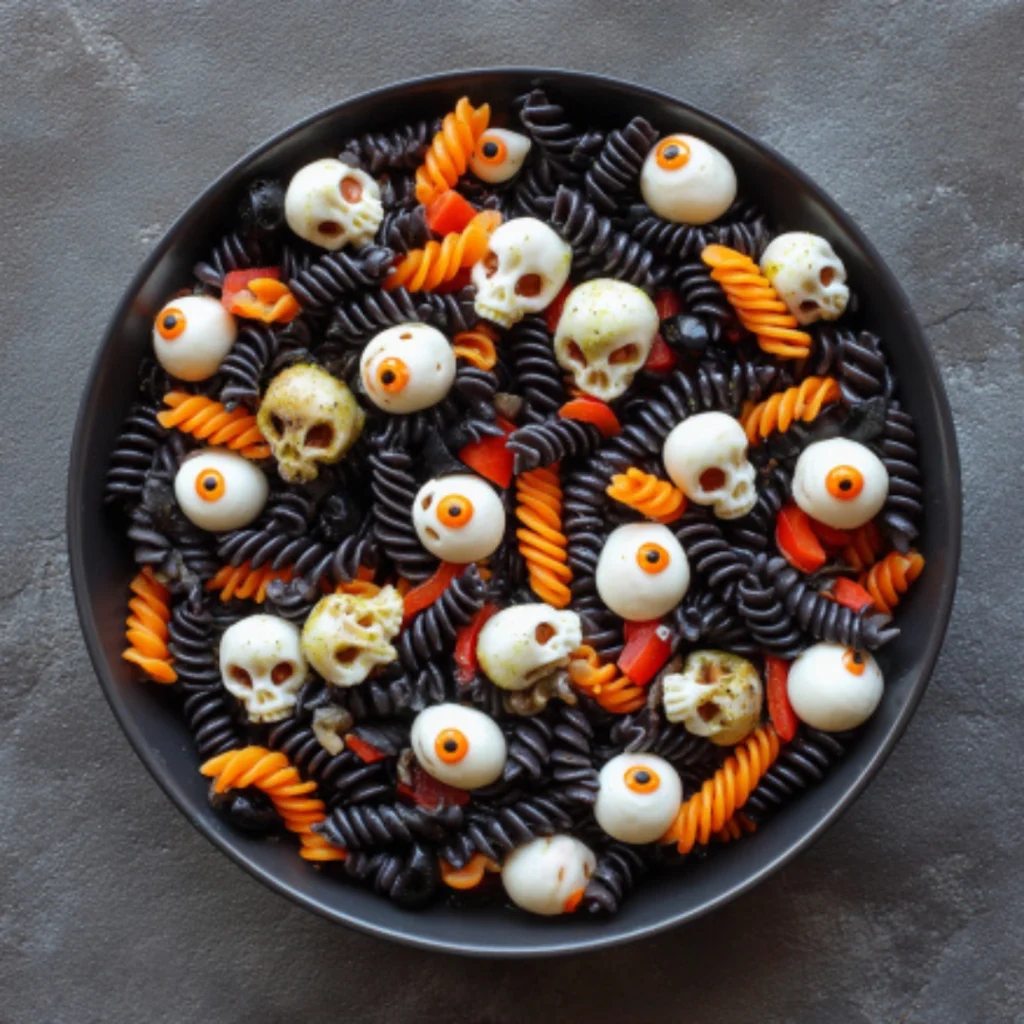 halloween pasta salad