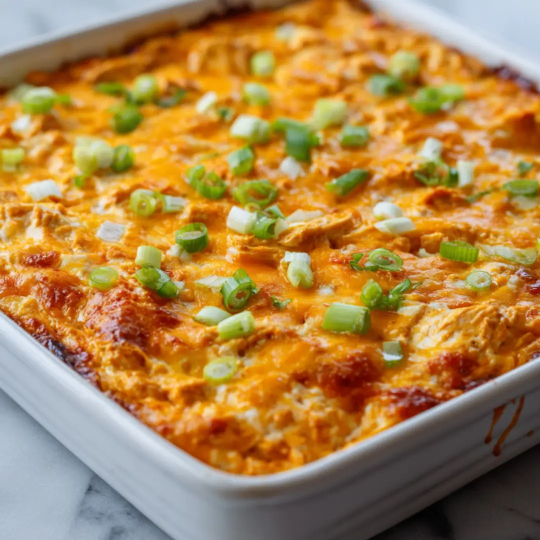 healthy buffalo chicken dip