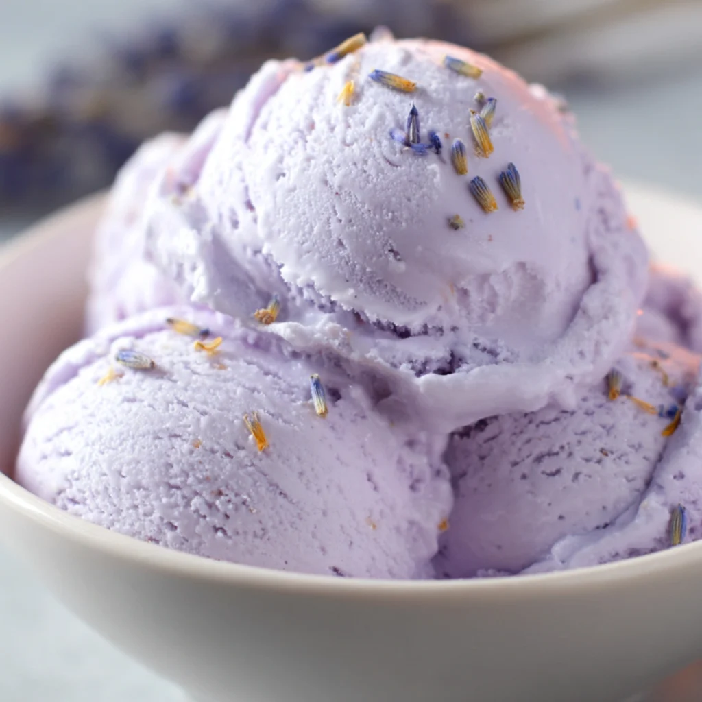 lavender ice cream