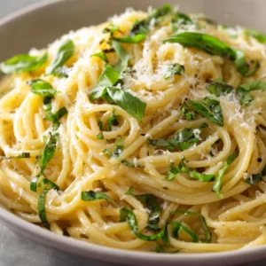 lemon basil pasta