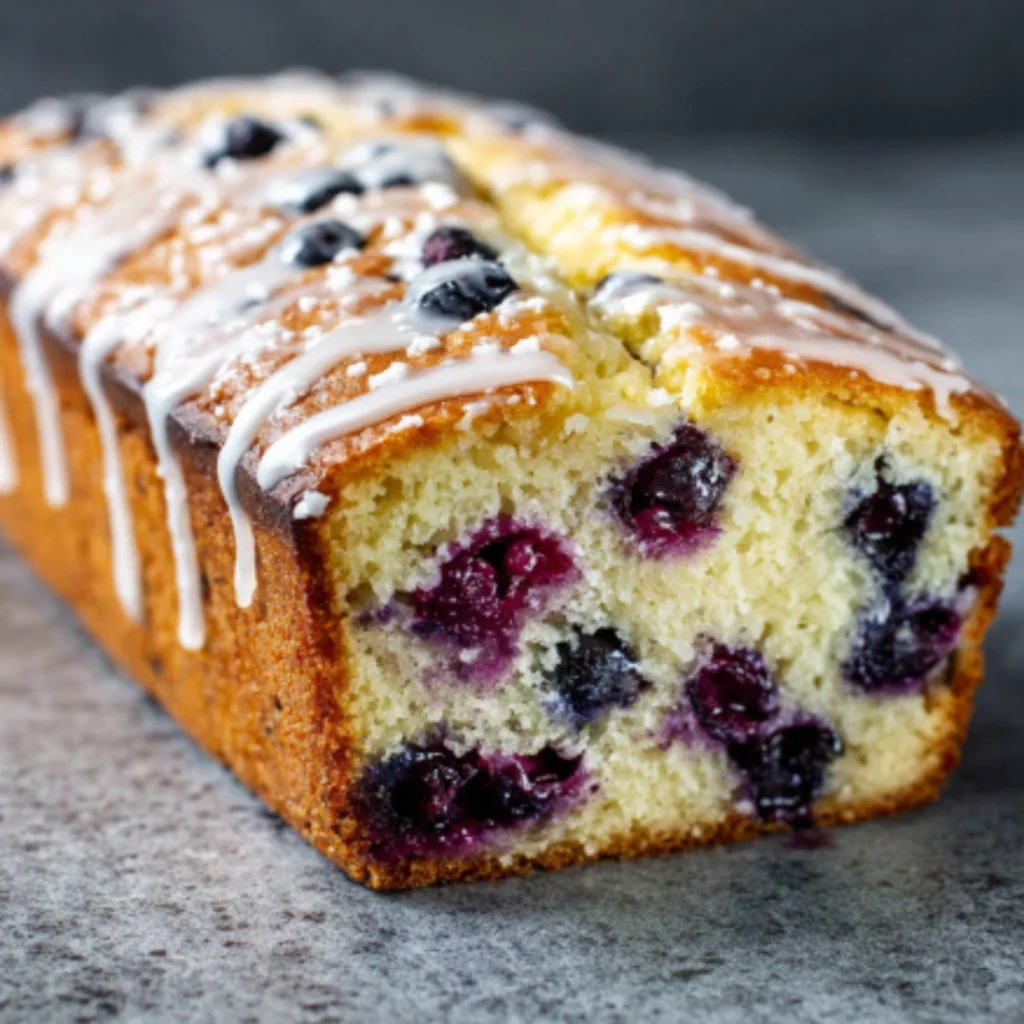 lemon blueberry bread