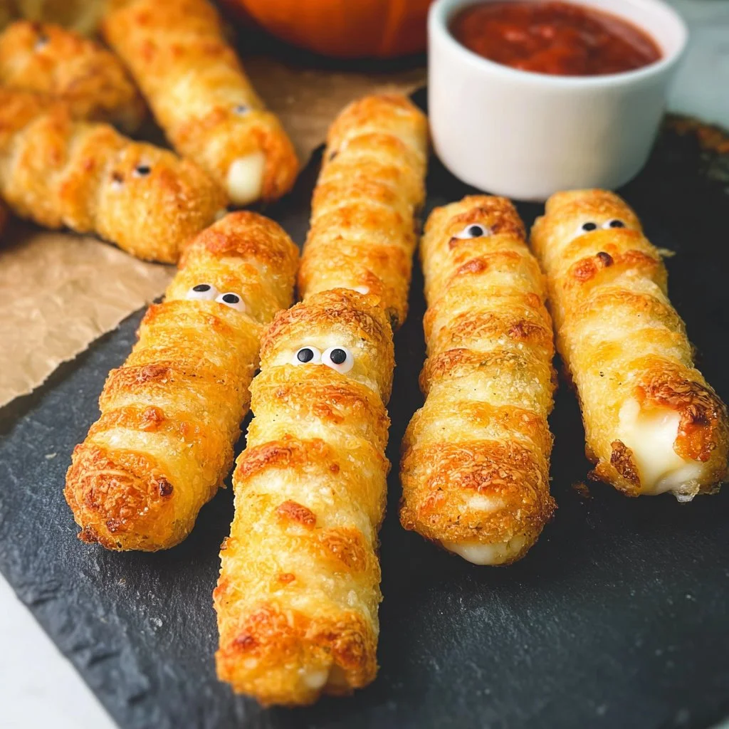 Mummy Mozzarella Sticks