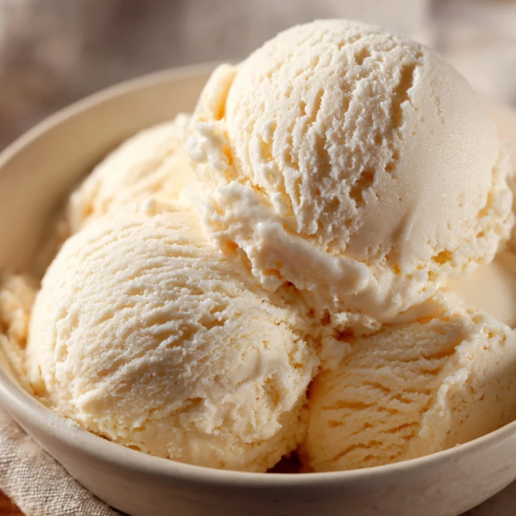no churn vanilla ice cream