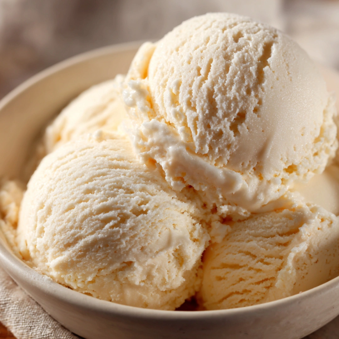 no churn vanilla ice cream
