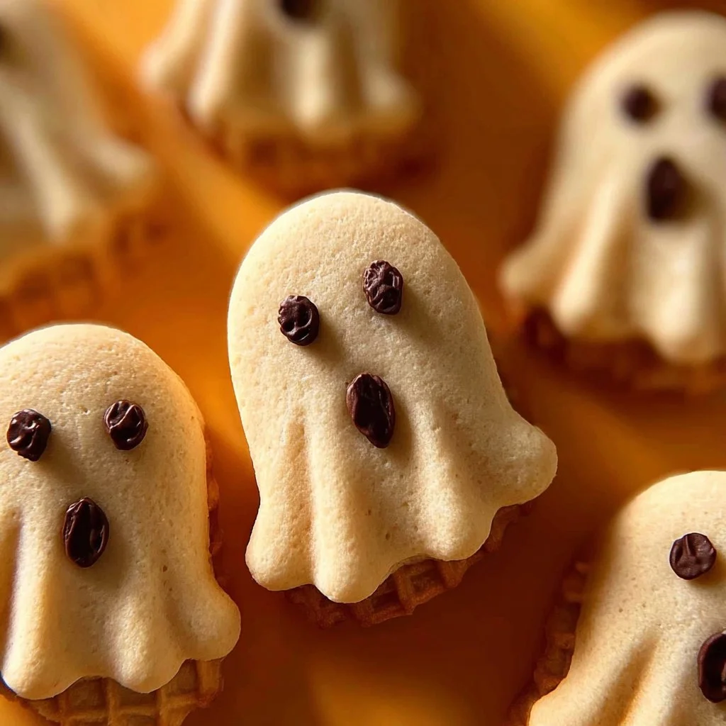 Nutter Butter Ghost Cookies