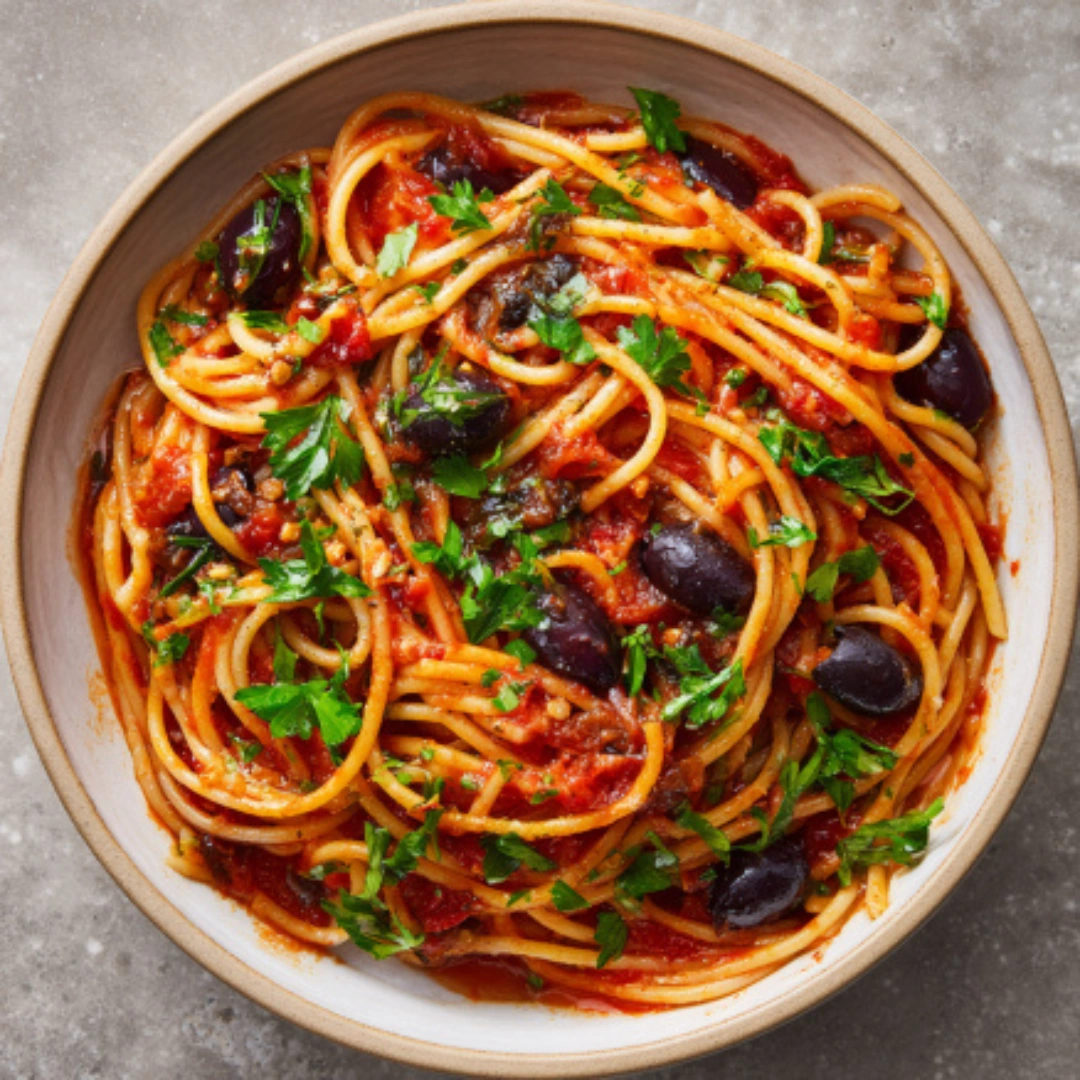 pasta puttanesca