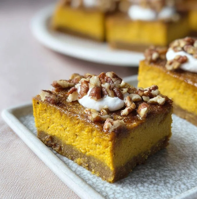 Pumpkin Pie Bars