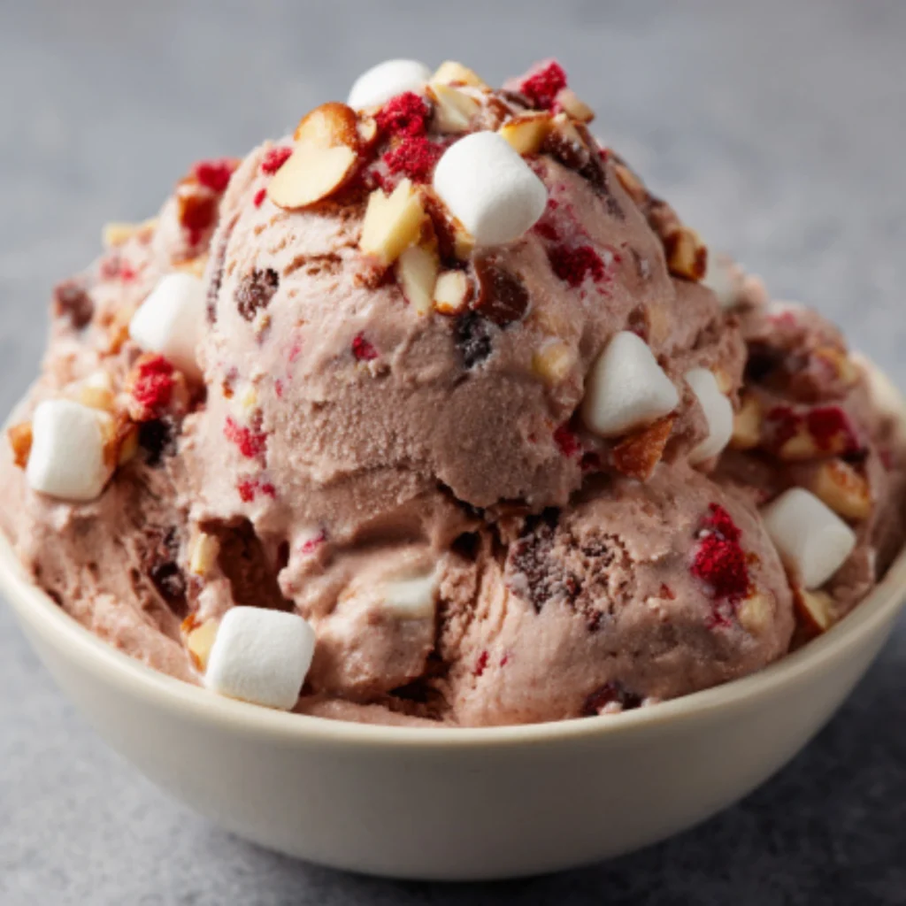 rocky road ice cream