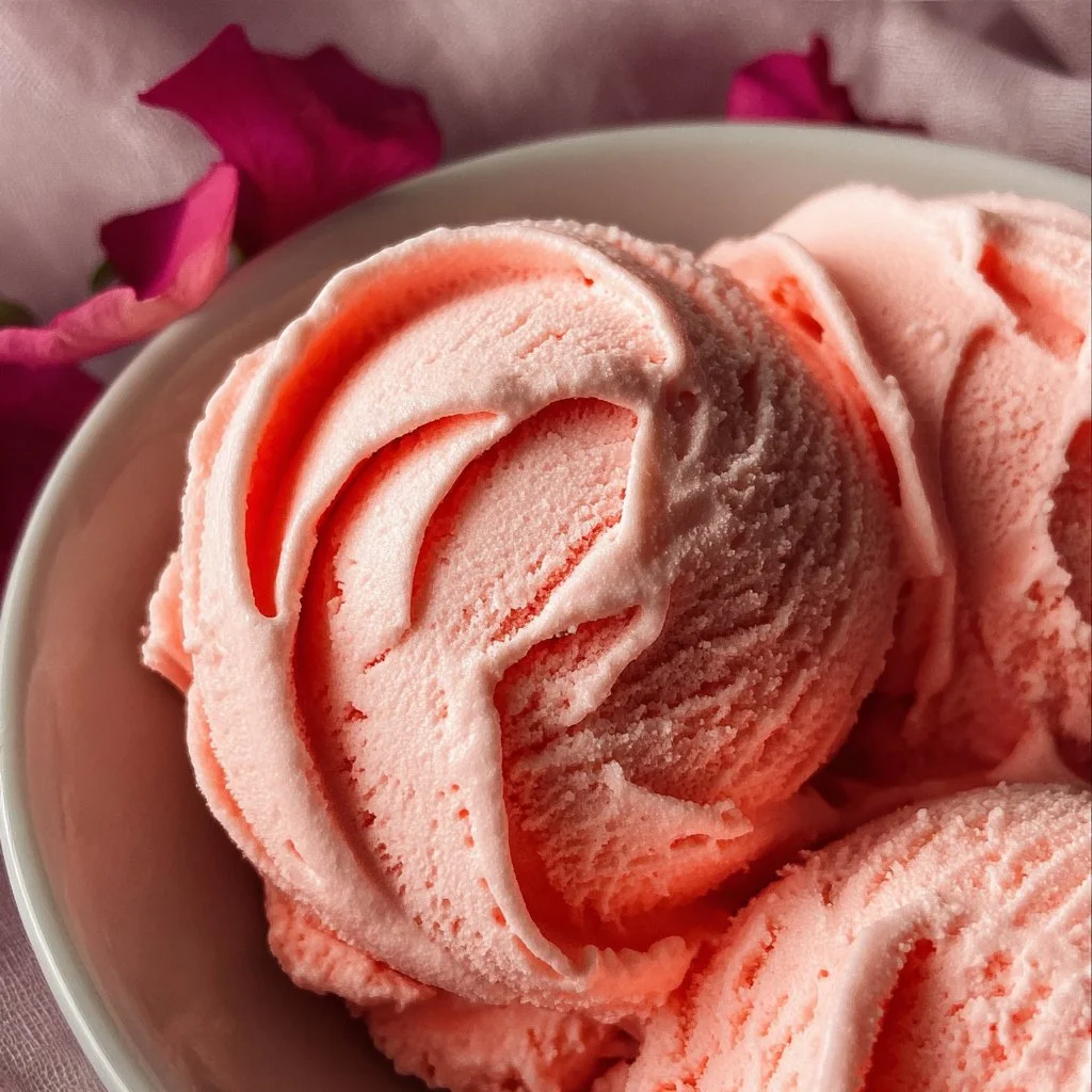 Rose Ice Cream