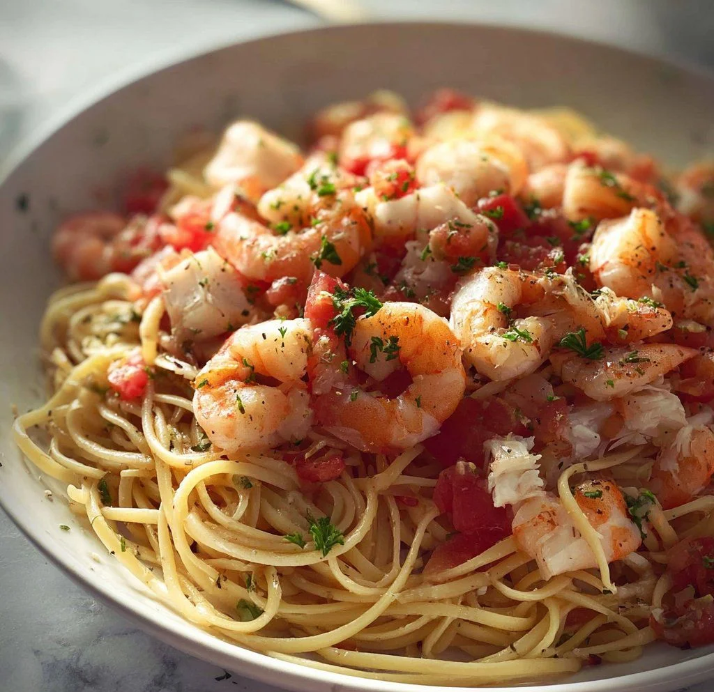 Shrimp and Crab Pasta