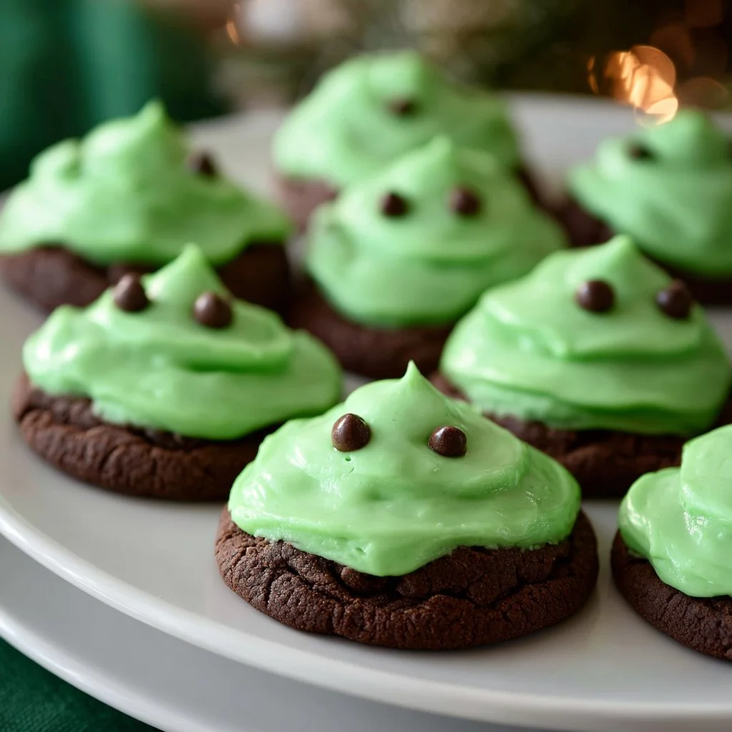 Slimeball Hi Hat Halloween cookies with gooey topping and spooky designs.