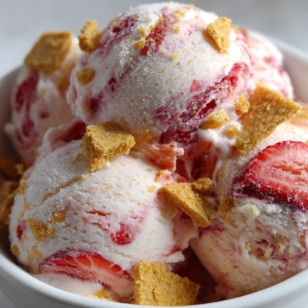 strawberry cheesecake ice cream