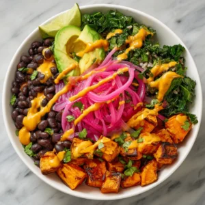 sweet potato black bean bowl