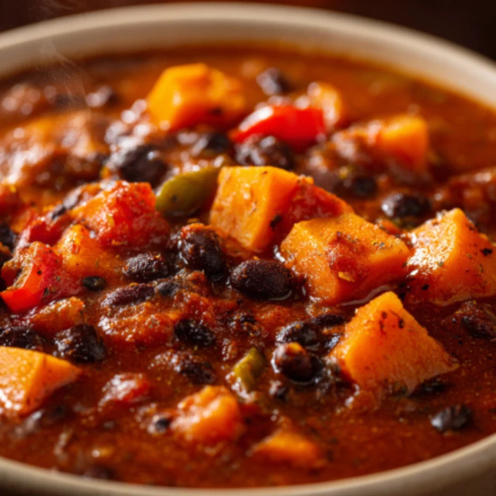 sweet potato black bean chili