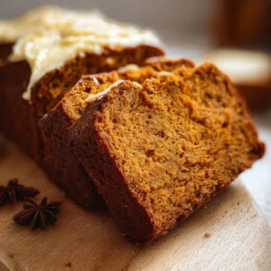 Homemade sweet potato bread loaf with a golden crust and soft texture