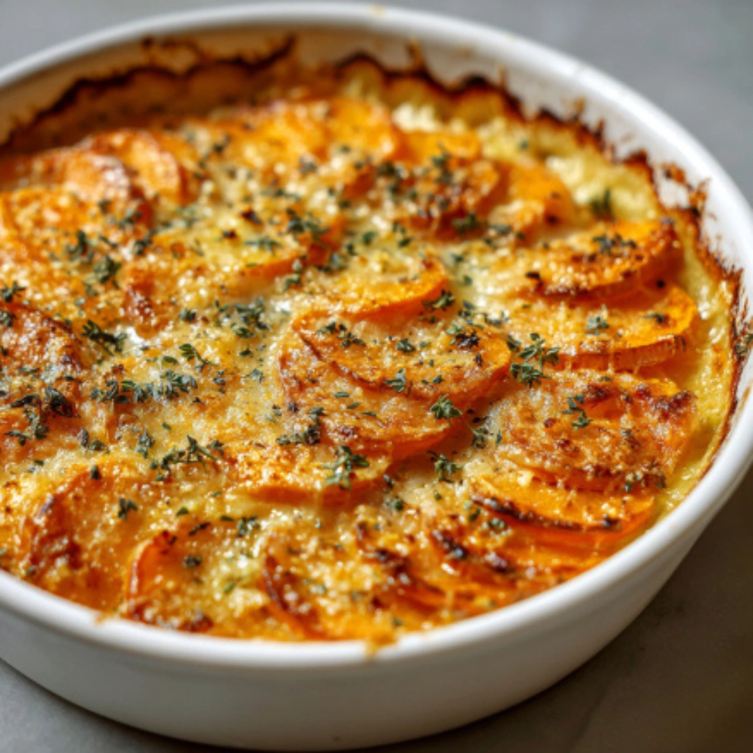 sweet potato gratin