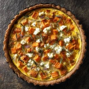 sweet potato quiche