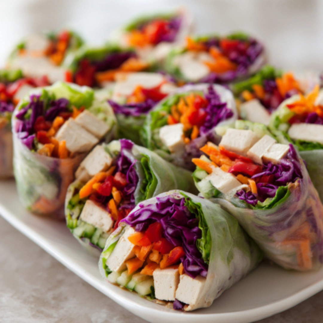 tofu spring rolls