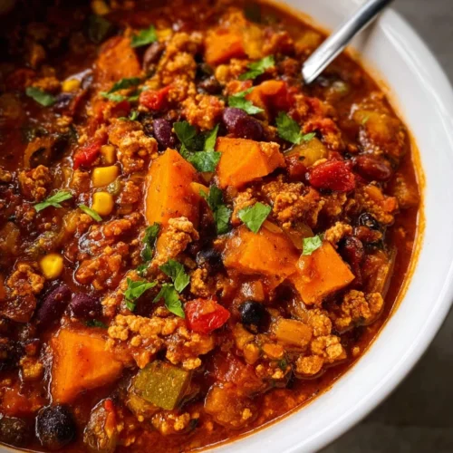 Turkey Sweet Potato Chili