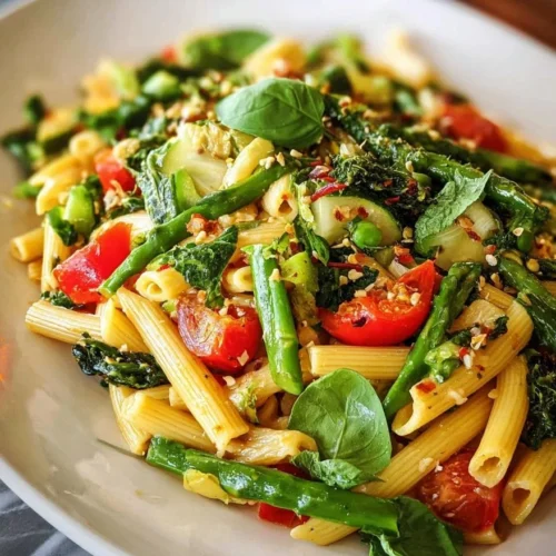Vegan Pasta Primavera