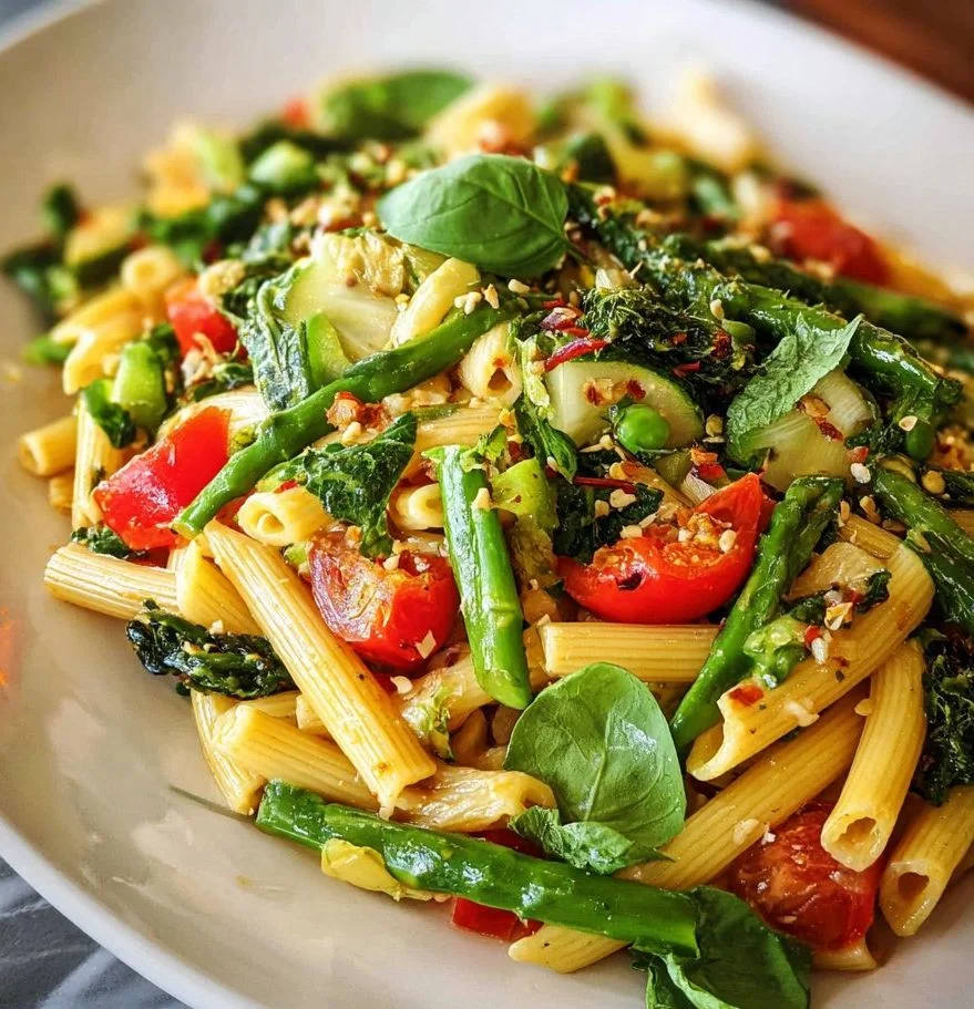 Vegan Pasta Primavera