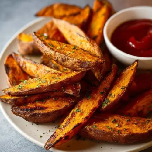 Air Fryer Sweet Potato Wedges