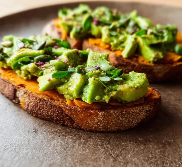 Avocado Sweet Potato Toast