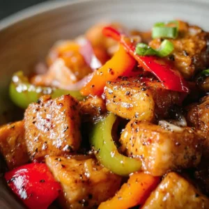 Black Pepper Tofu