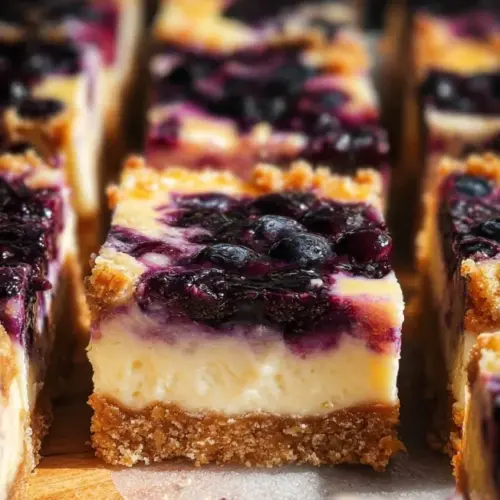 Blueberry Cheesecake Bars