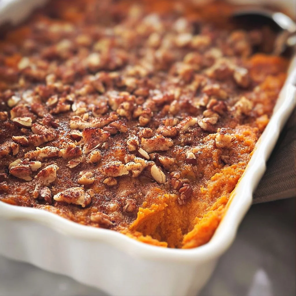 Dairy Free Sweet Potato Casserole